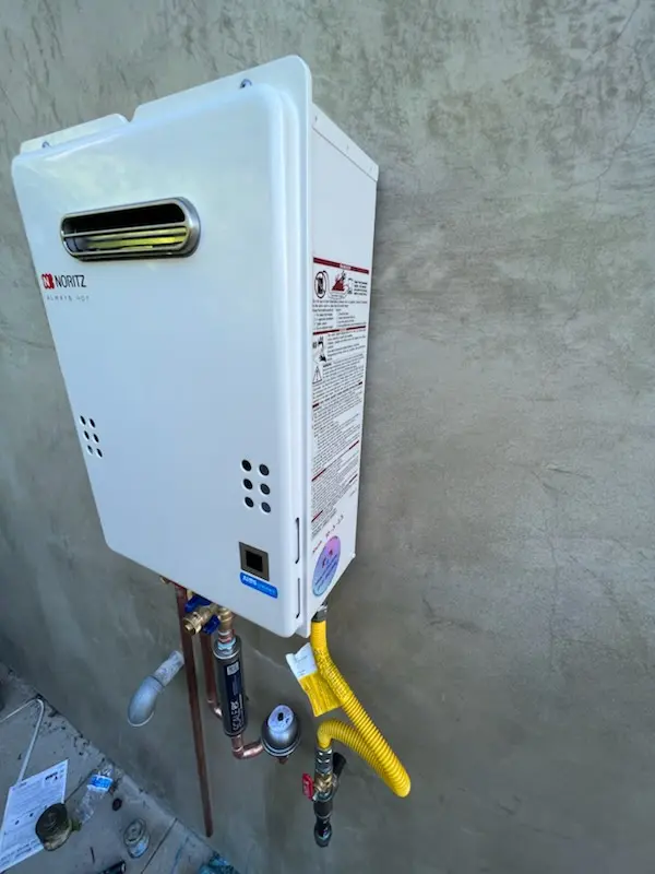 Tankless water heater installation for Fulton homes